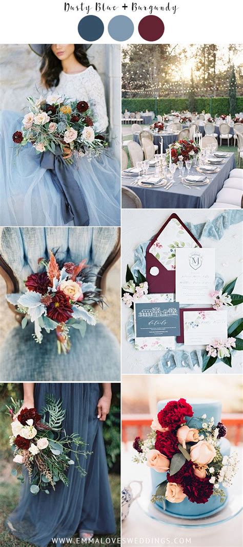 ️ Top 15 Dusty Blue Wedding Color Ideas For 2023 Brides Emma Loves