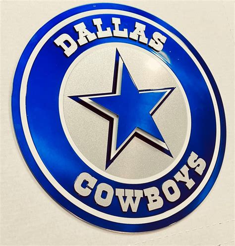 Dallas Cowboys Sign Art Etsy