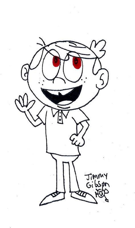 Inktober 2 Lincoln Loud By Celmationprince On Deviantart