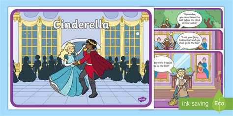 Cinderella Story Sequencing With Speech Bubbles