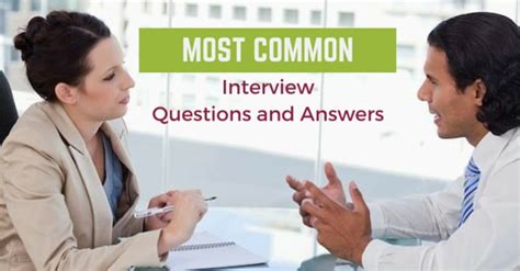 The 15 Most Common Job Interview Questions And Answers