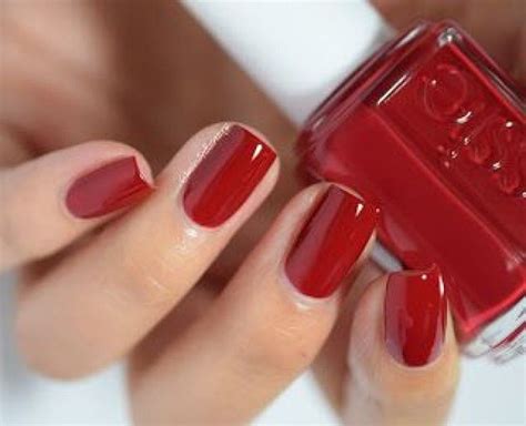 10 Couleurs De Vernis à Adopter Cet Automne Red Acrylic Nails Nail