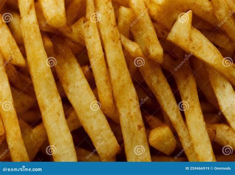 French Fries A Popular Fast Food Item Fatty Meal Stock Image Image