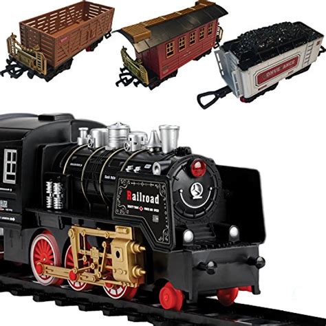 Christmas Electric Toy Train Set Classic Locomotive Model Train Sets For Under The Tree For