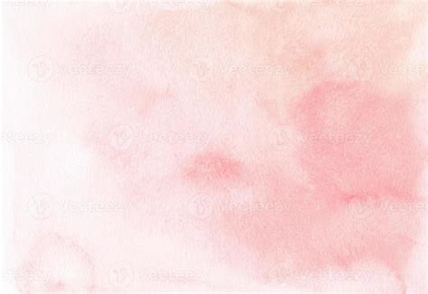 Watercolor Pastel Coral Gradient Background Texture Hand Painted