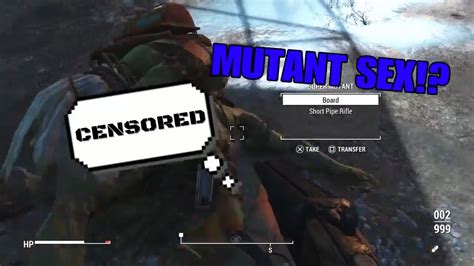 Fallout 4 Mods 1 Mutant Sex Youtube