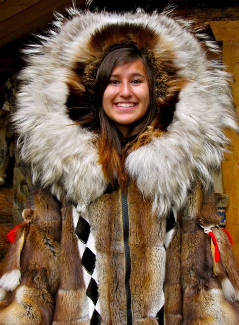 Alaska Native People‎ Native People Fur Coat Indigenous Peoples