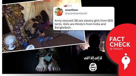 old video shared as hindu girls rescued from isis tents you turn