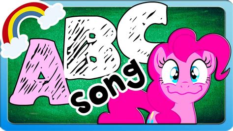 Abc Song With My Little Pony Pinkie Pie Happy Kids Songs Simple