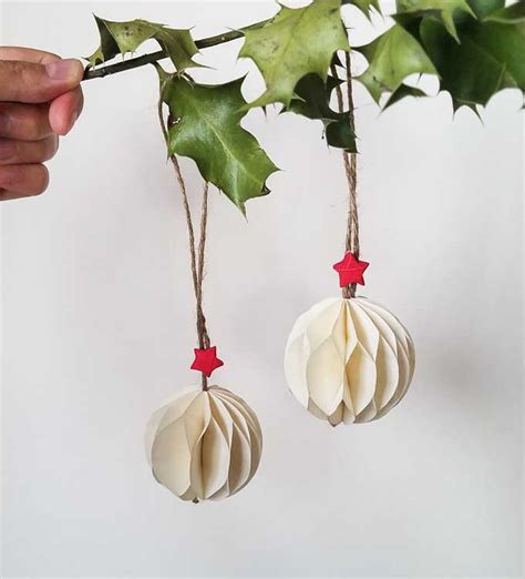 Diy Christmas Ornaments Paper Honeycombs Mycraftchens Origami