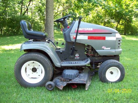 2003 Gt5000 Craftsman 50 Inch Deck Riding Lawn Mower Ronmowers