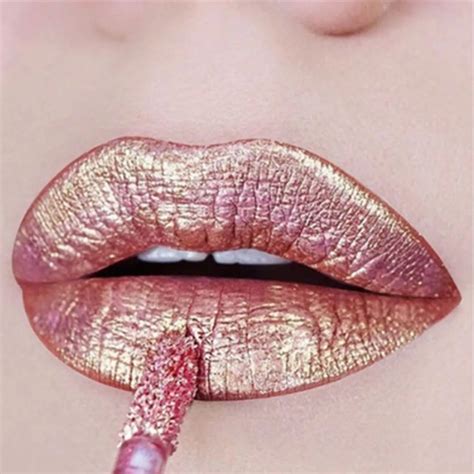 Matte Tint Lips Glitter Lip Gloss Makeup Lipkits Magic Colors New Long