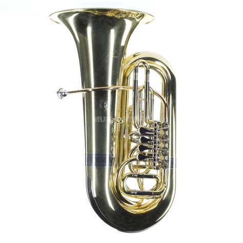 Monzani Mzbb 210l Bb Tuba Brass Lacquered 4 Valves Music Store