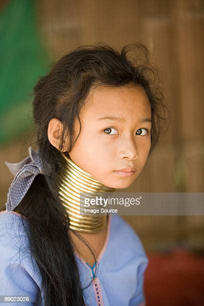 People Wear Brass Rings Around Their Neck Photos And Premium High Res
