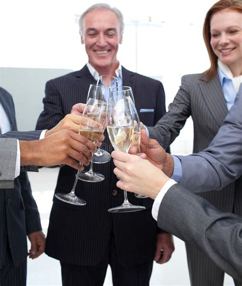 Business Team Celebrating A Success Stock Photo Image Of Corporate