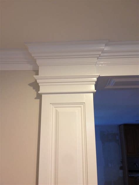 Half wall room dividers decorative ceiling molding. Columns - hide laundry vent behind bulkhead covered with ...