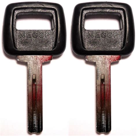 2 New For Volvo Replacement Uncut High Security Key Blank Made In
