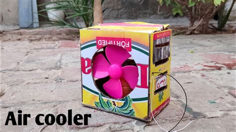 How To Make Powerful Air Cooler At Home Homemade Air Conditioner