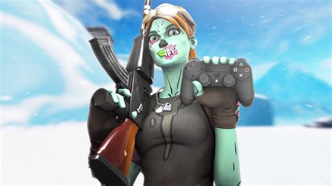 The aura skin is a fortnite cosmetic that can be used by your character in the game! Fortnite Thumbnail Aura Skin Holding Ps4 Controller - 3d ...