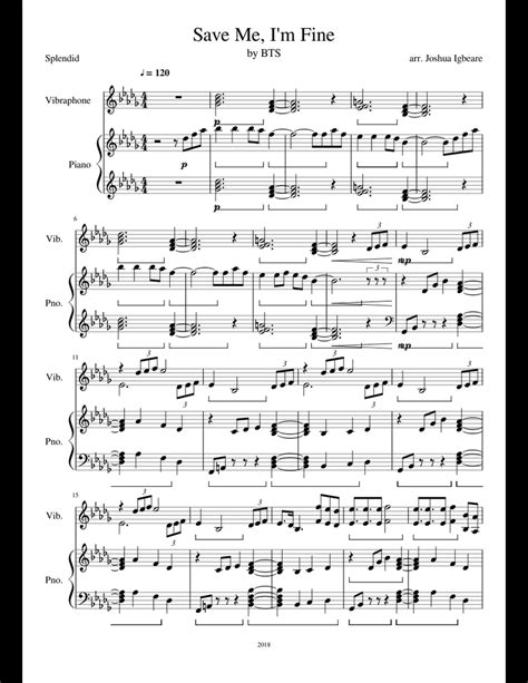 Mp3.pm fast music search 00:00 00:00. BTS Save Me Im Fine Piano Arrangement sheet music for ...