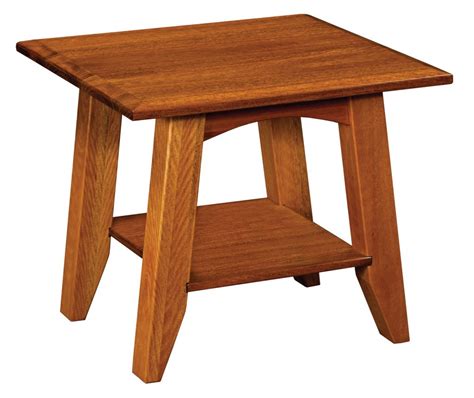 Albany End Table Amish Solid Wood End Tables Kvadro Furniture