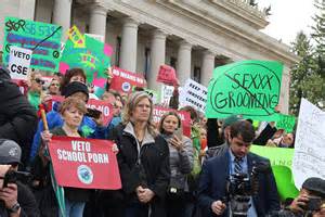 Protesters Blast Legislatures Sex Education Directive Federal Way Mirror