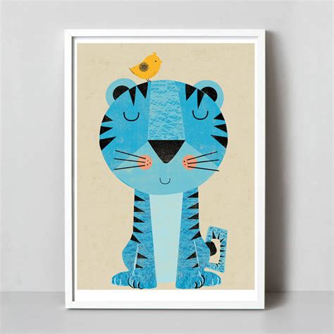 Prints Tiger Room A3 Print Art Collectibles Etna Com Pe