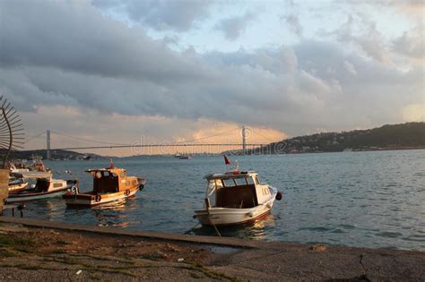 Istanbul Bosphorus Bridge Editorial Stock Photo Image Of Cruise