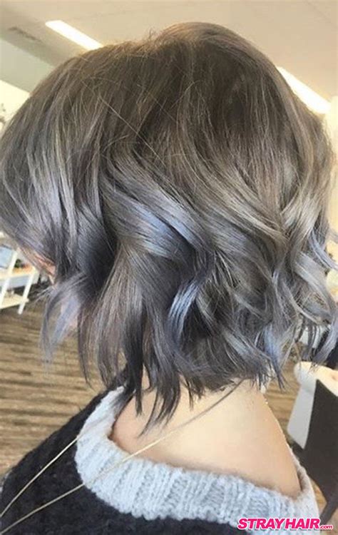 Styling can be difficult to accomplish without breaking the delicate strands in 2020. Gorgeous Gunmetal Gray Hair - StrayHair