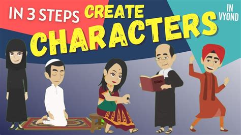 Create Characters In Vyond In 3 Steps Religious Characters 👳‍🧕🎅👸🏻