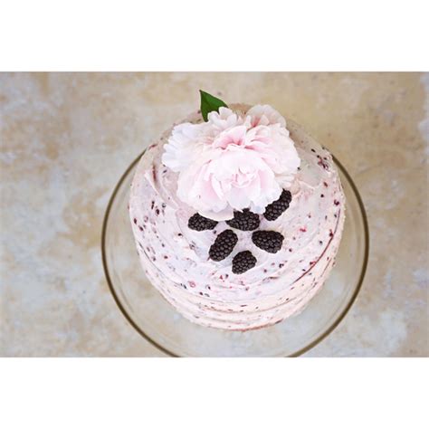 Blackberry Lavender Naked Cake With White Chocolate Buttercream Reasor S