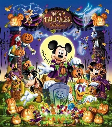 Disney Halloween Disney Art Disney Halloween Mickey Halloween