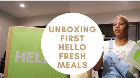 Hello Fresh Unboxingwhats In The Box Youtube