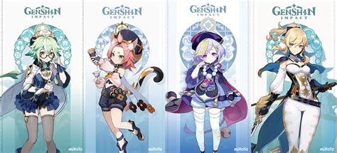 Genshin Impact Characters Genshin Impact Update To Add 4 New