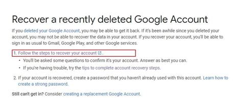 How To Recover Deleted Gmail Account After Long Time Fallon Haturat