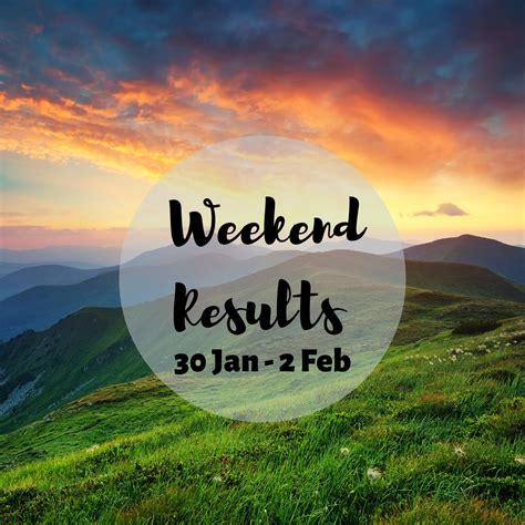Weekend Results - 31 Jan till 2 Feb - #1 Trail Running Events | South ...