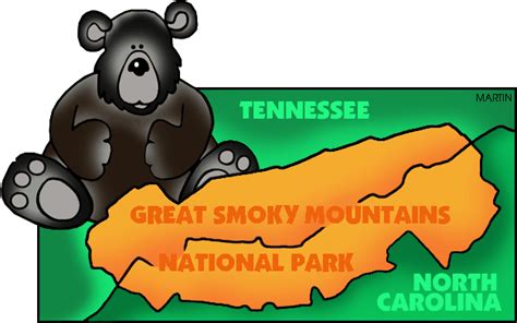 Tennessee Clipart Smokey Great Smoky Mountains National Park Clipart
