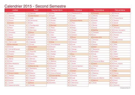 Calendrier 2015 à Imprimer Pdf Et Excel Icalendrier