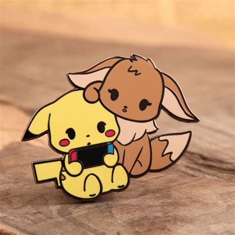 Pokemon Pins Custom Enamel Pins Animal Pins Gs