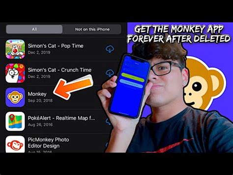 For the complete tutorial simply watch the video step by step. How To DOWNLOAD Monkey App 🐵 After It's Been DELETED (IOS ...