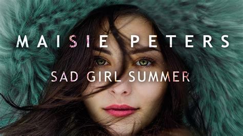 Maisie Peters Sad Girl Summer Lyric Video Youtube
