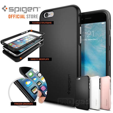 Sgp11730 Sgp11731 Iphone 6s 6 Case Genuine Spigen Thin Fit Hybrid