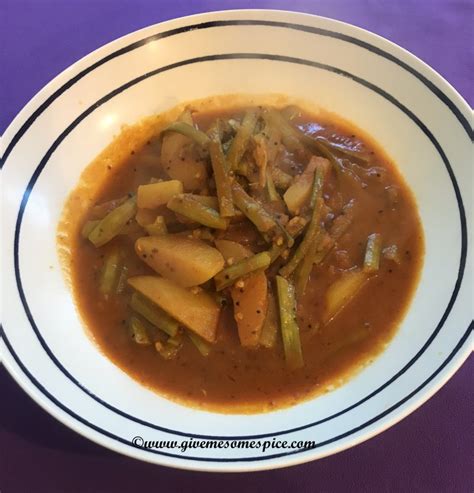 Cluster Beans And Potato Curry In Instant Pot Guvar Bateta Nu Shak