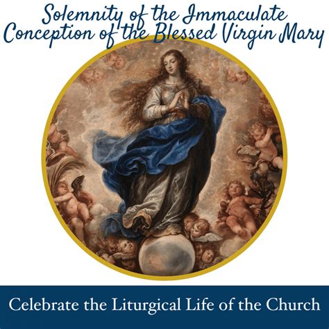 8 December Solemnity Of The Immaculate Conception Of The Blessed Virgin Mary Prince Of Peace