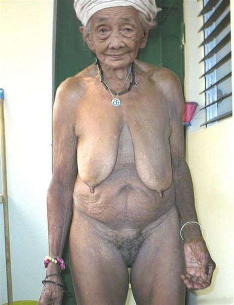 Very Old Woman Nude