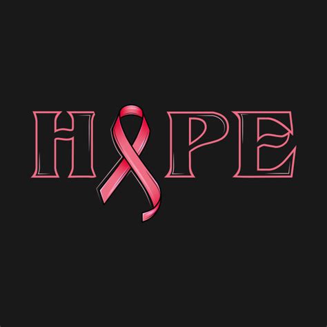 Hope Warrior Fighter Women Pink Ribbon T Hope Warrior Fighter Women Pink Ribbon Long