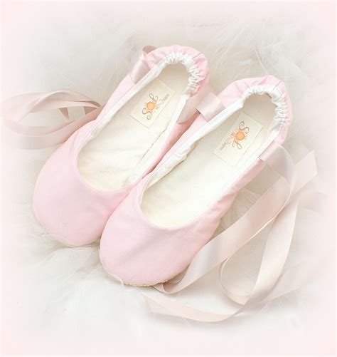 Light Pink Wedding Ballet Flats Shoes Beaded With Rhinestones Etsy