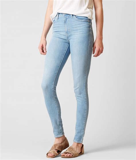 levi s® mile high super skinny jean women s jeans in sunbleach buckle