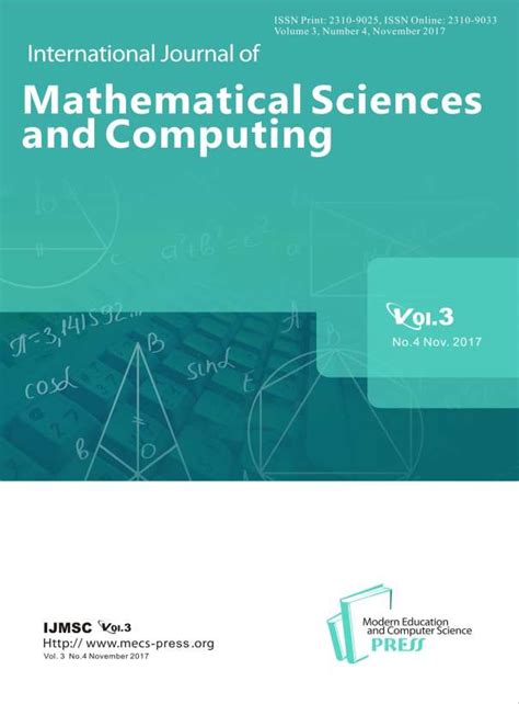 4 Vol3 2017 International Journal Of Mathematical Sciences And