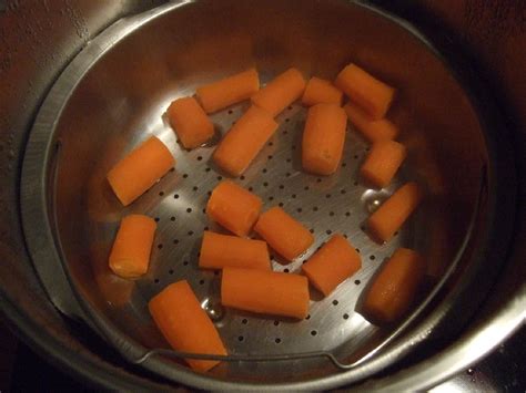 Cuisson des carottes vapeur